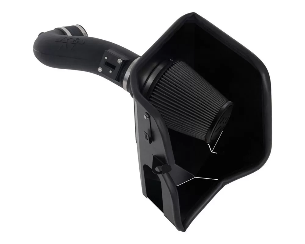 K&N Performance Air Intake System 30-3110 for Cadillac Escalade, GMC Yukon, Sierra 2021-2023