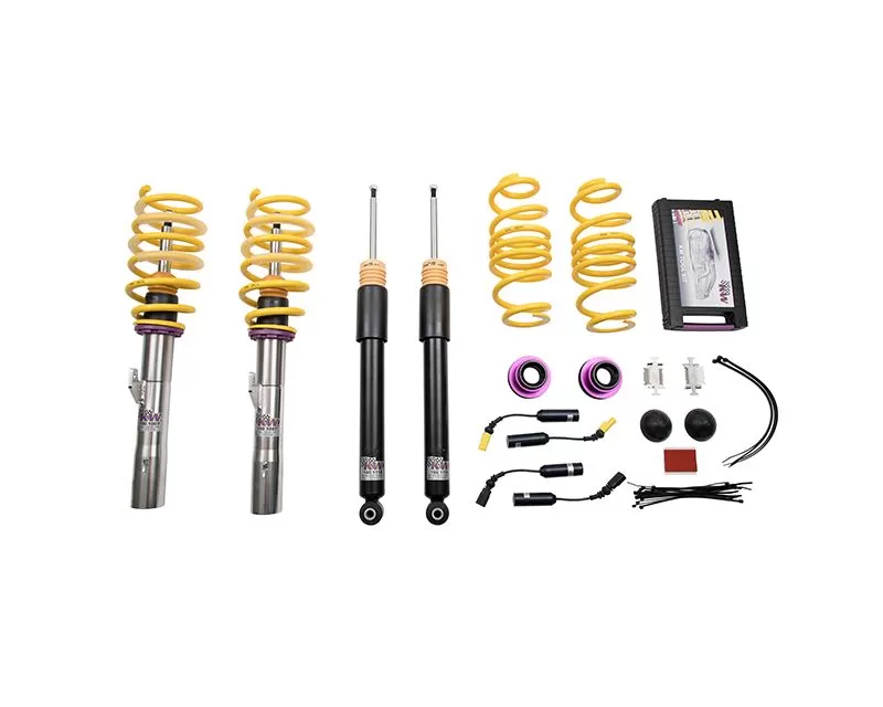 KW Suspension V1 Coilover Kit Bundle Audi S3 2015-2020