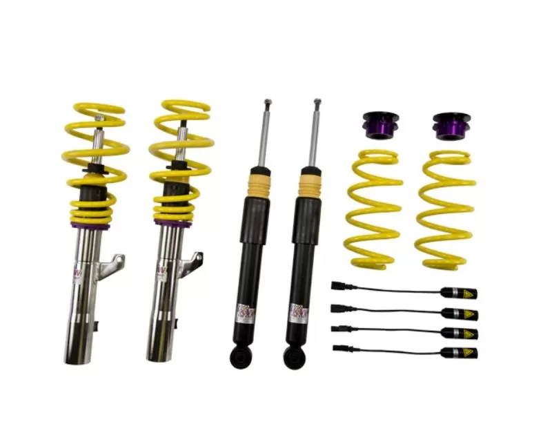 KW Suspension V1 Coilover Kit Bundle Audi A3 | Golf R 2006-2013