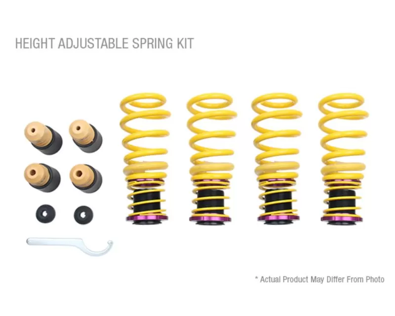 KW Suspension Height Adjustable Spring Kit Volkswagen Tiguan | Audi Q3 2018-2023