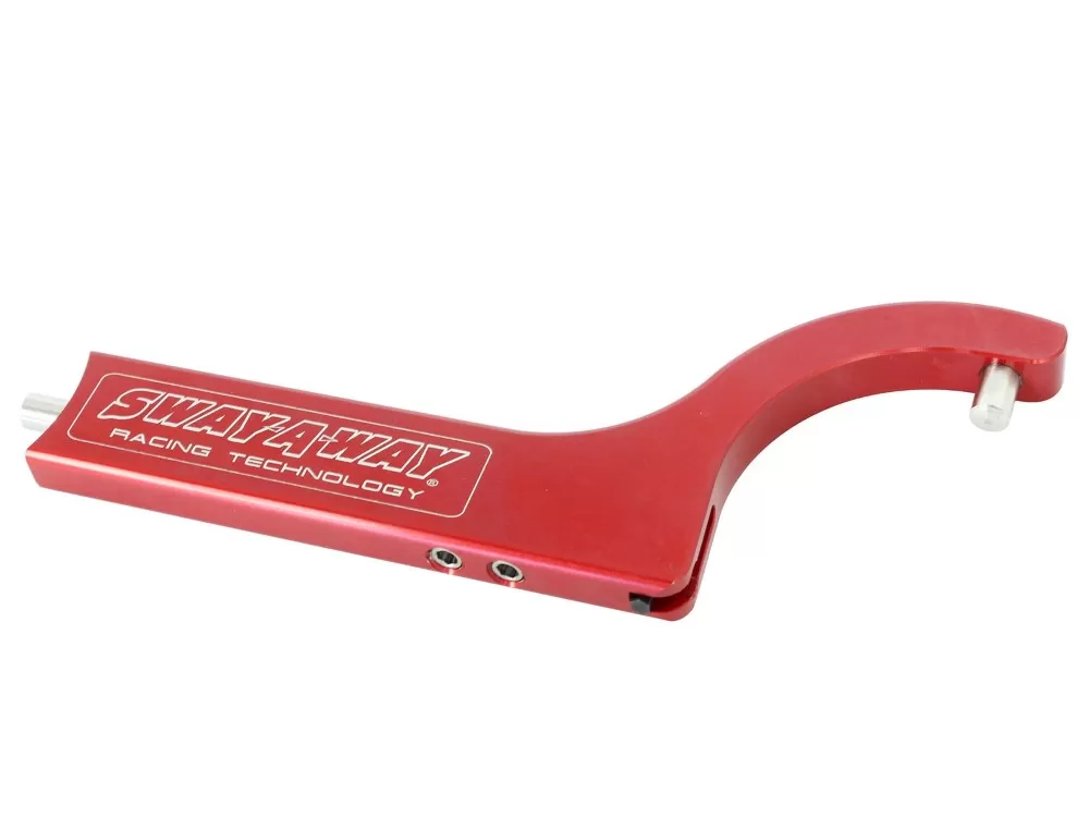 AFE Power Sway-A-Way Aluminum Spanner Wrench with Red Anodized Finish for Coilovers and Shocks