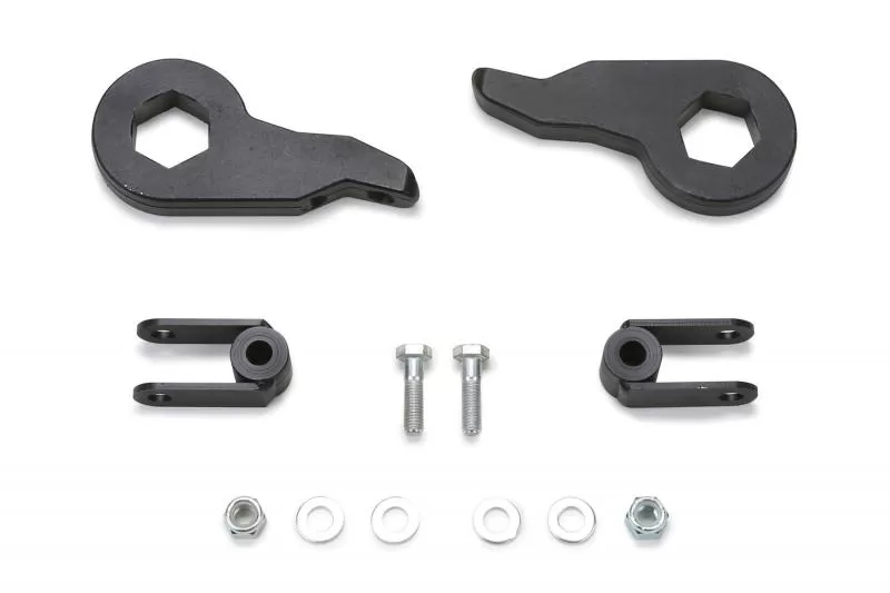 Fabtech Leveling Kit 2.5F for 1999-2006 GM 1500 4WD - Torsion Keys & Shock Extensions