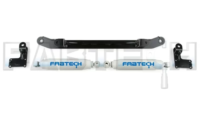 Fabtech SD 2WD Dual Stabilizer Kit FTS8001 for Enhanced Steering Control and Fitment