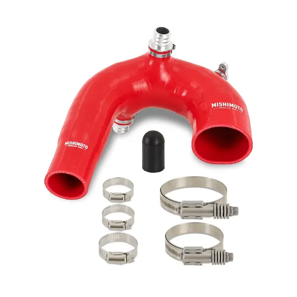 Mishimoto Silicone Intake J-Tube Polaris RZR Turbo S/S4 | XP 4 Turbo 2016-2021