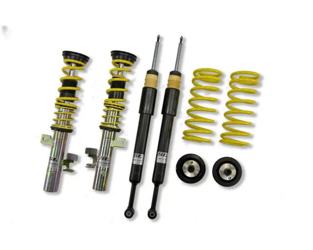ST Suspensions X Coilover Kit for Ford Focus 5dr Sedan 2012-2018 - Fixed Damping, Galvanized Steel