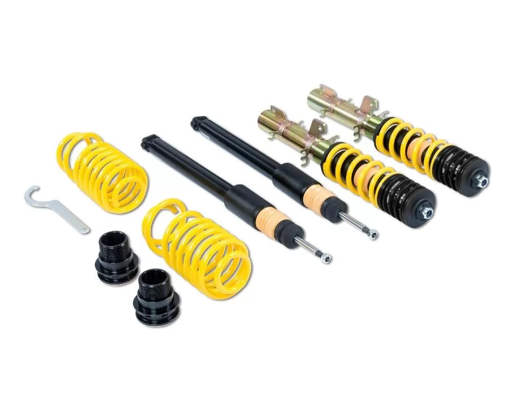 ST Suspensions X Coilover Kit for 2022 Volkswagen GTI 2.0L - Fixed Damping, Galvanized Steel