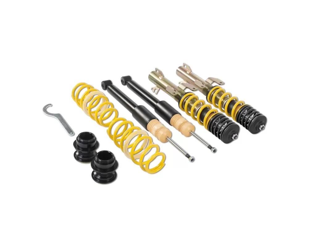 ST Suspensions X Coilover Kit for Audi A1 (8X) & Sportback 2011-2019, Fixed Damping, Galvanized Steel