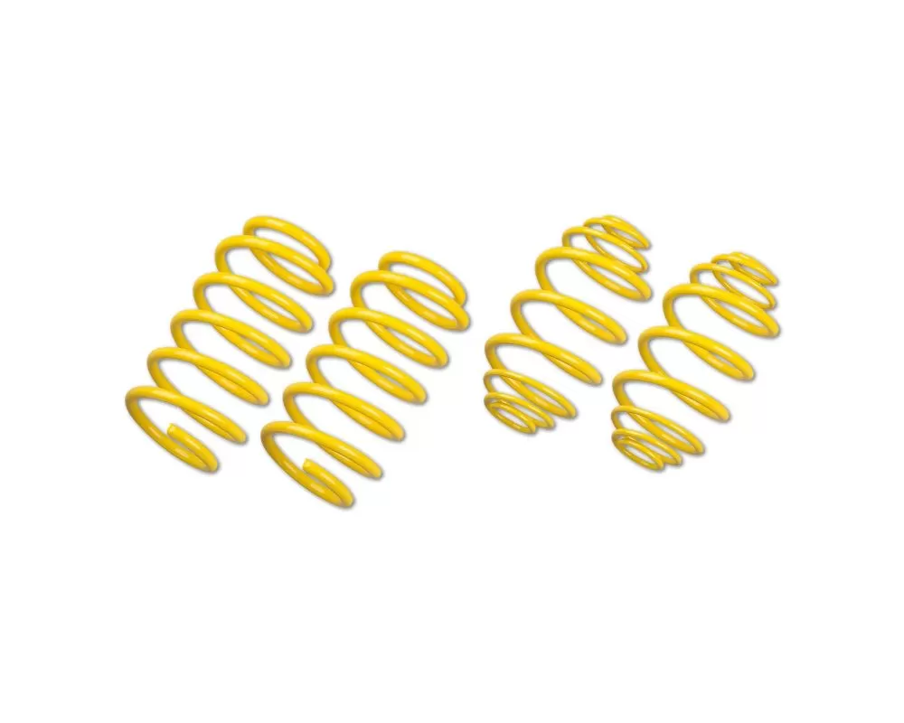 ST Suspensions Sport Springs for BMW X3 2.5i & 3.0i (2004-2010) - Chrome Silicon Steel