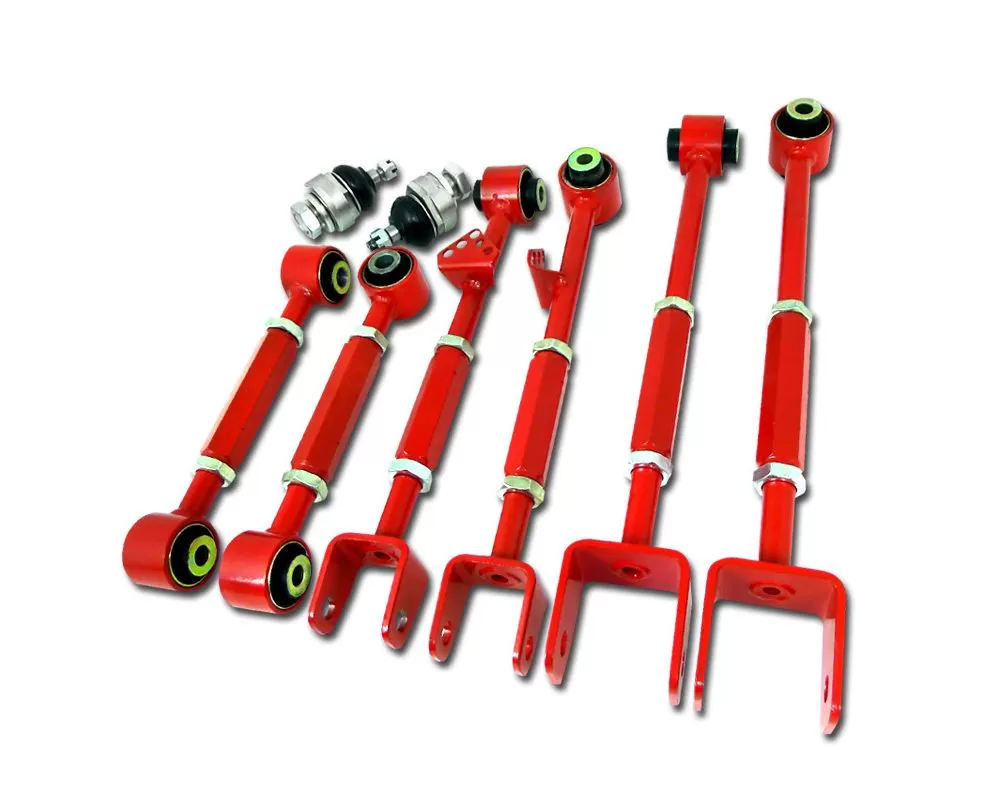 Spec-D Adjustable Front Ball Joints & Rear Control Arms (08-13 Acura TL/TSX / Honda Accord | AWD/FWD)