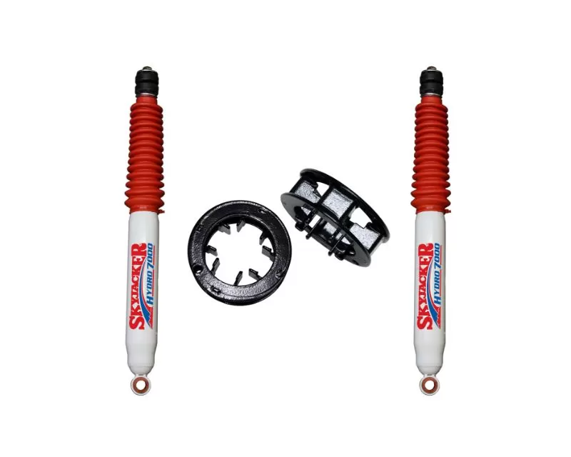 Skyjacker Suspension Leveling Kit 2 Inch Lift Front Spacer Aluminum for RAM 2500 2013-2021, RAM 3500 2014-2021