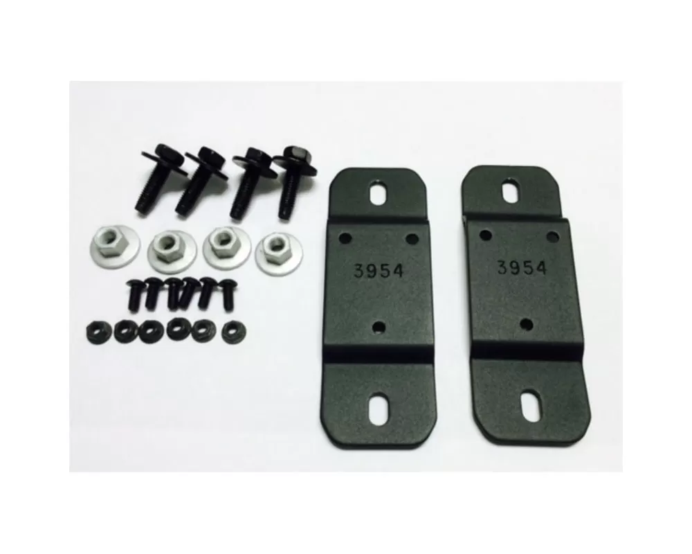 AMP Research BedXtender Bracket Kit for 2014-2021 Ram 3500 Dually, Black Finish