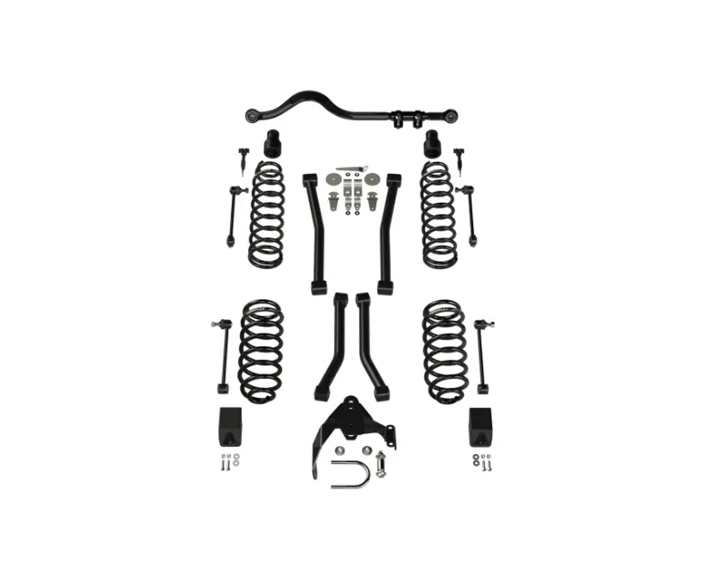 TeraFlex 3" Suspension System with Sport Control Arms for Jeep Wrangler JK 2007-2018