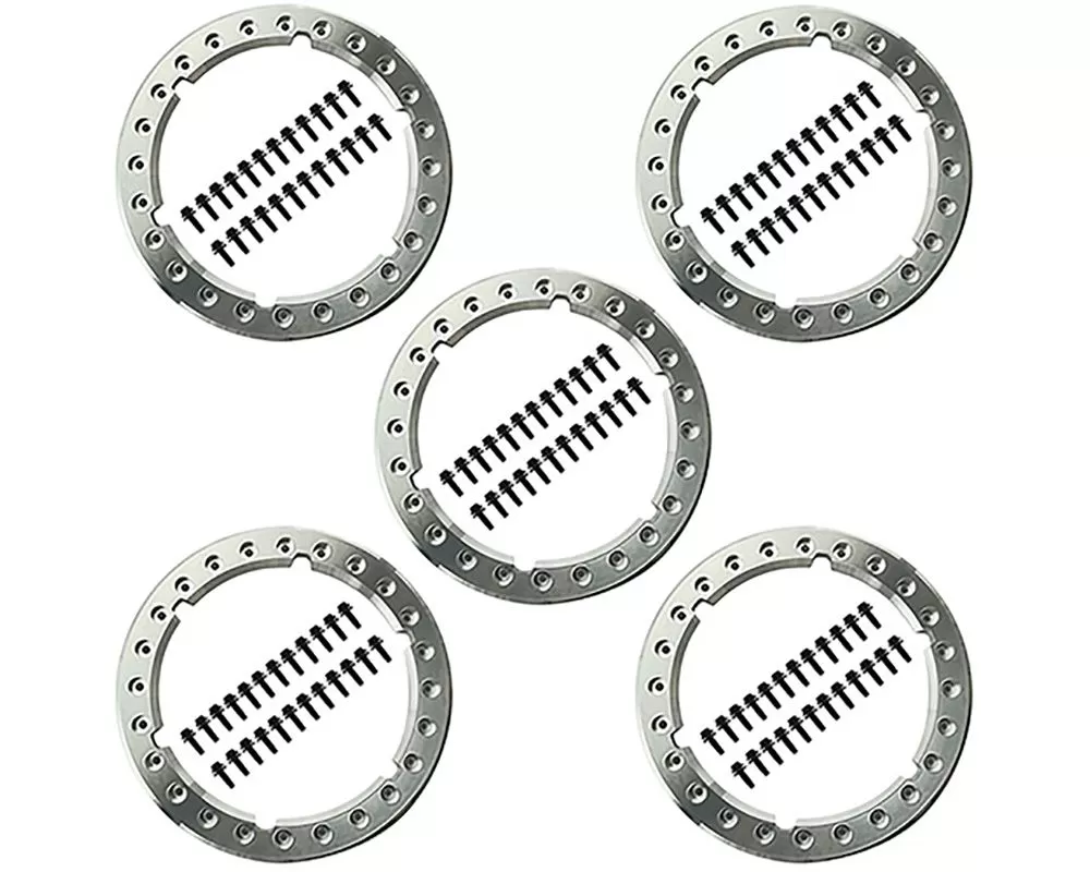 Ford Racing Functional Bead Lock Ring Kit for 2021-2023 Ford Bronco, Set of 5 Rings