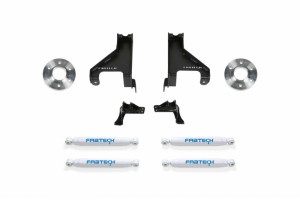 Fabtech Auxiliary Shock Kit Front Performance Shocks & Rear Performance Shocks