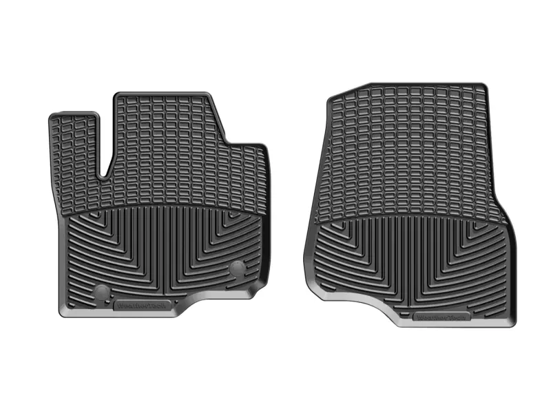 WeatherTech All Weather Floor Mats Black Front (17-26 Ford F-250 Super Duty/F-350 Super Duty | 4WD/RWD)