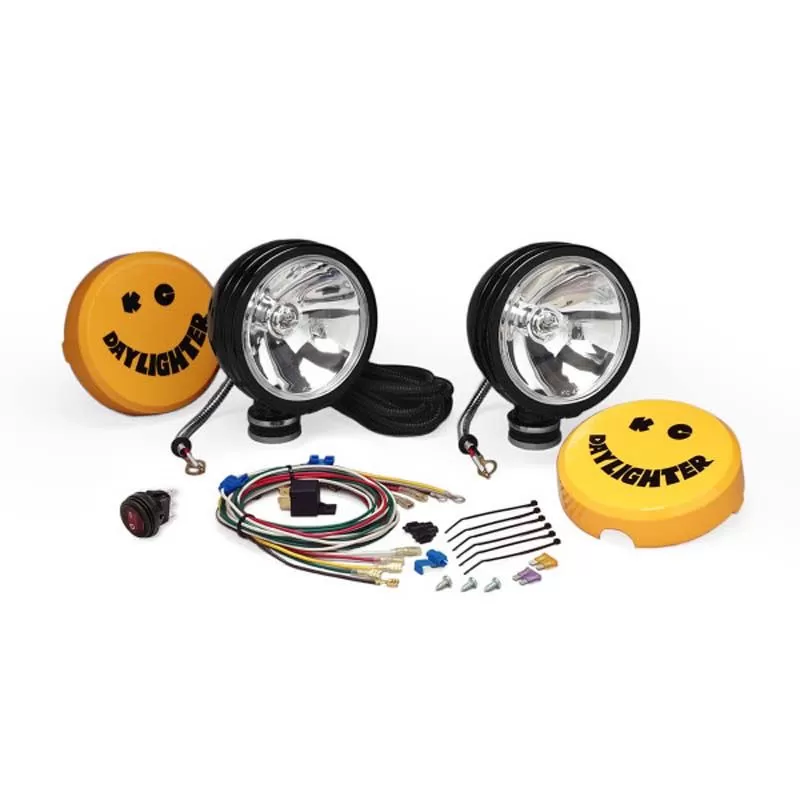 KC Hilites 6" Daylighter Halogen 2-Light System 100W Spot Beam for Off-Road Vehicles
