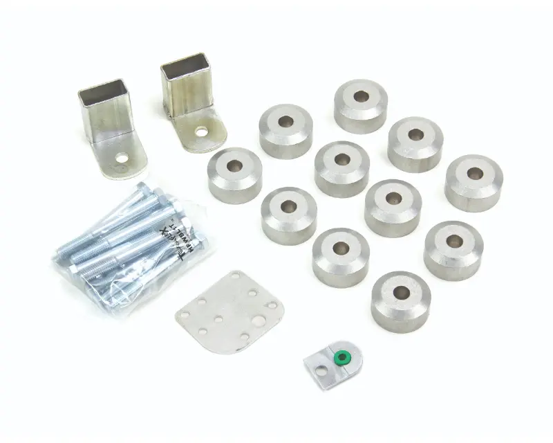 TeraFlex 1" Body Lift Kit Aluminum for Jeep Wrangler TJ 1997-2006 - Fits Larger Tires