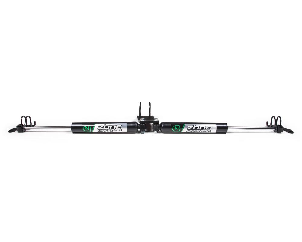 Zone Offroad Dual Steering Stabilizer