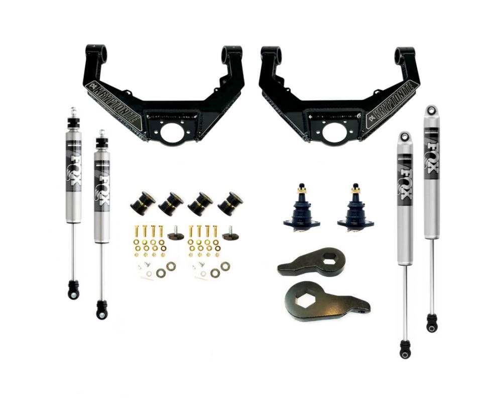 Kryptonite Stage 3 Leveling Kit w/ Fox Shocks Chevrolet | GMC | Hummer 2001-2010