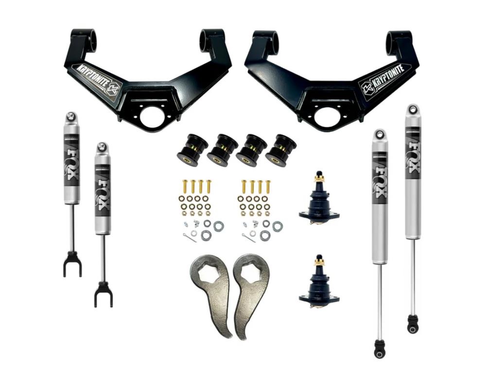 Kryptonite Stage 3 Leveling Kit w/ Fox Shocks Chevrolet Silverado | GMC Sierra HD 2500 | 3500 2020-2025