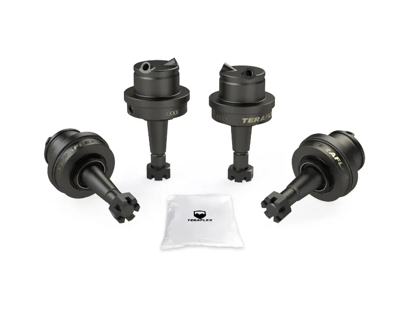 TeraFlex HD Ball Joint Kit for Jeep Gladiator JT & Wrangler JL 2020-2024 - Dana 30/44 Upper & Lower