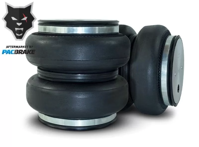 Pacbrake Alpha XD 7500 Double Convoluted Air Suspension Spring - 3750 lbs Load Capacity