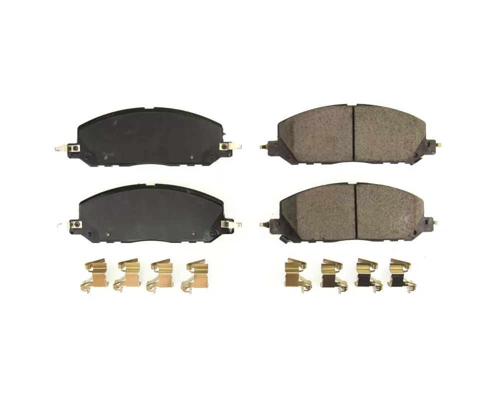PowerStop Power Stop Front Z17 Evolution Ceramic Brake Pads W/ Hardware Ford Explorer
