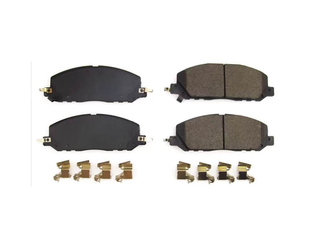 PowerStop Power Stop Front Z17 Evolution Ceramic Brake Pads W/ Hardware Ford Explorer