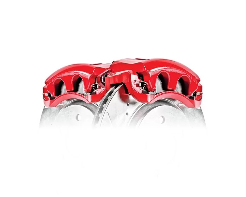 PowerStop Power Stop Pair Front Red Caliper Ford F-250 Super Duty