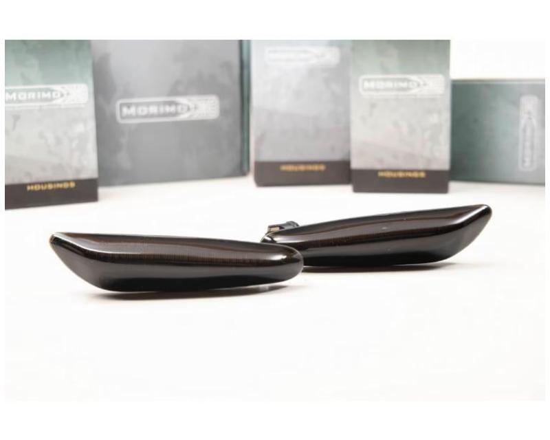 Morimoto XB LED Side Markers for BMW 2001-2015, Amber Smoked Lens, Easy Install