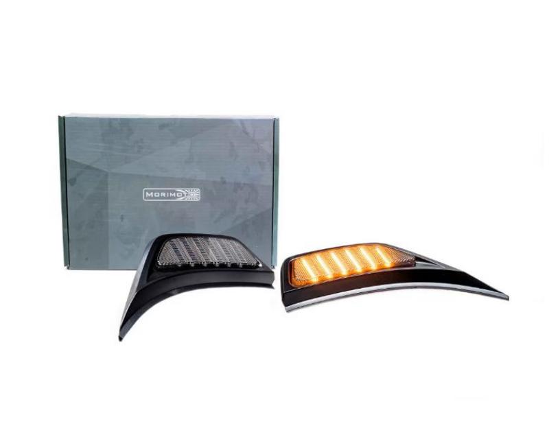 Morimoto XB LED Side Marker Lights for Jeep Gladiator 2020+ & Wrangler 2018+ - Amber Lens