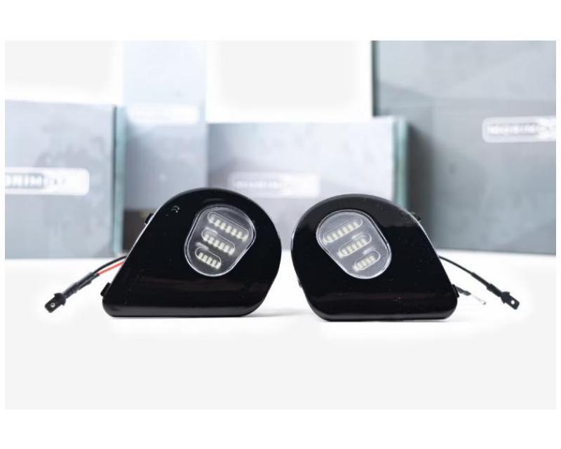 Morimoto XB LED Mirror Puddle Lights for Ram 2010-2021, Smoked Lens, Osram LEDs