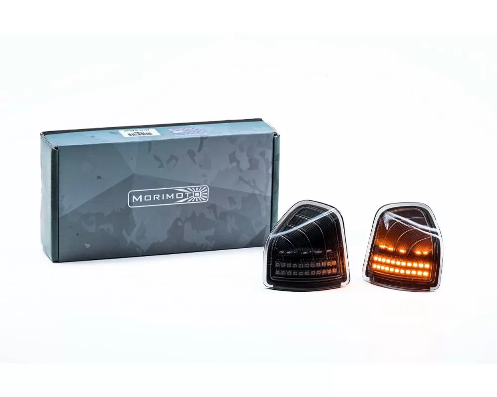 Morimoto XB LED Mirror Lights for 2009-2018 Dodge Ram 1500, Smoked Lens, Amber Illuminate