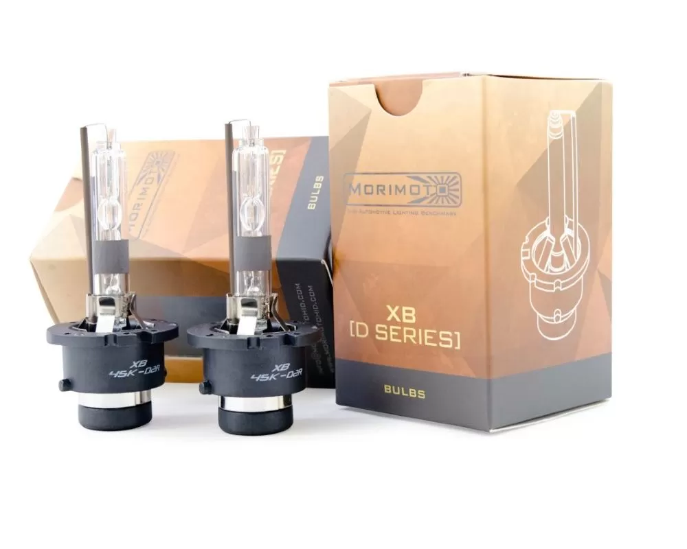 Morimoto D2R XB 4K HID Bulbs Pair - 35W/55W, 5500K, Universal Fit, Long Lifespan