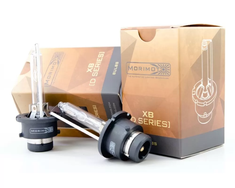 Morimoto D4S XB 4K HID Bulbs Pair - 5500K, P32D-5 Base, 35W/55W, Universal Fit
