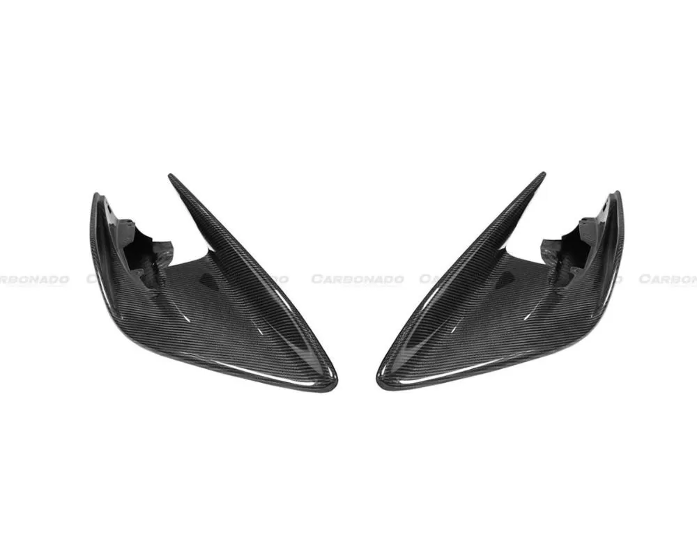 Carbonado CFRP Front Bumper Side Splitter McLaren 600LT 2018-2021