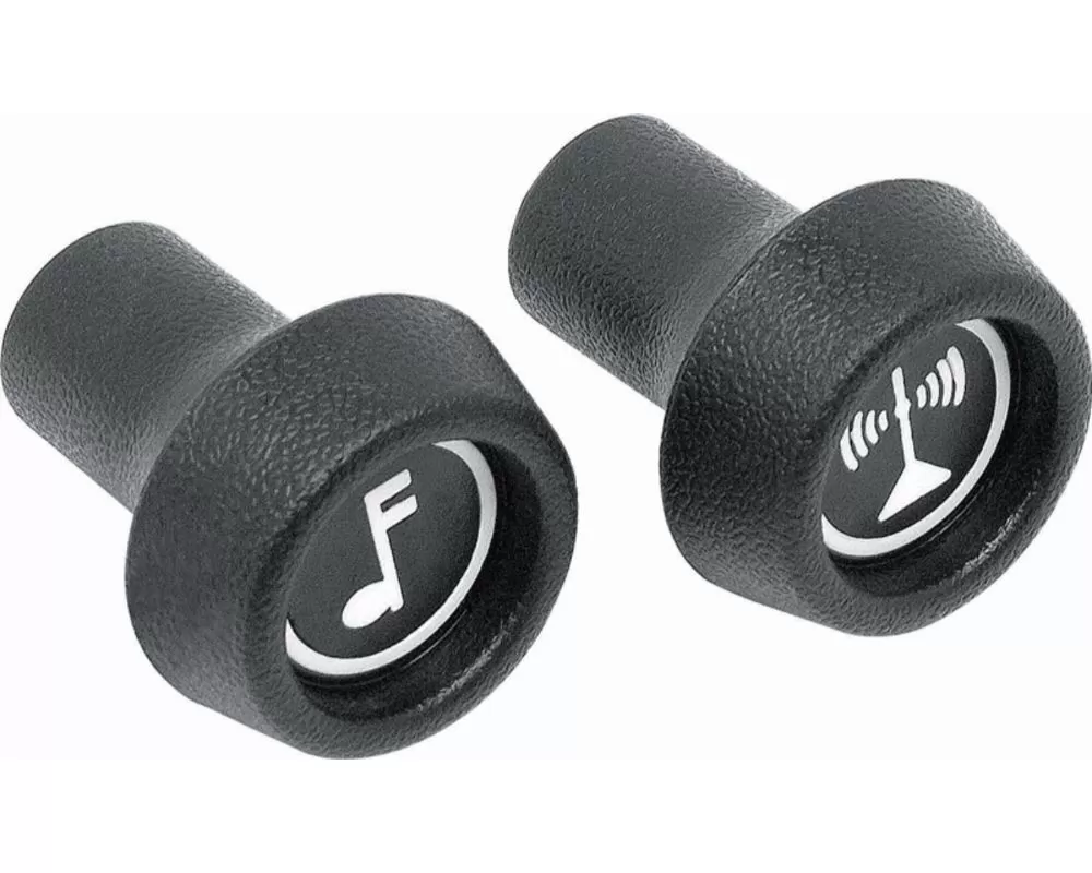 AMD Radio Control Knobs 2pcs Chevrolet | Pontiac | GMC 1971-1978