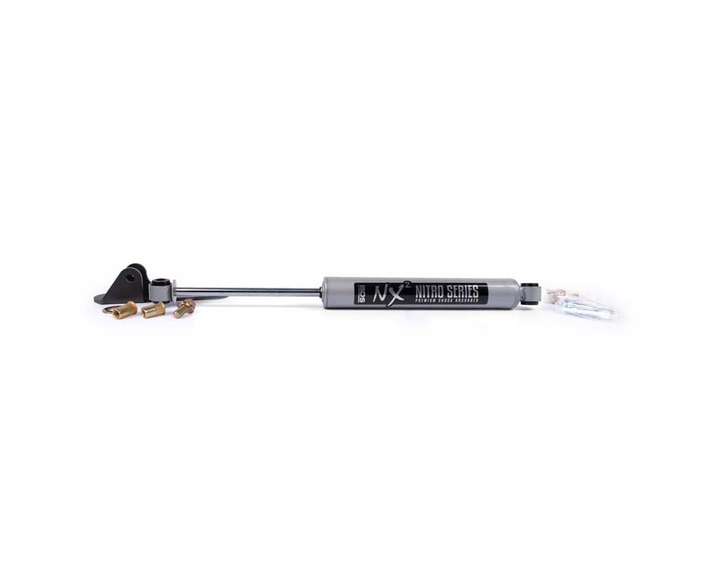 BDS Suspension Single Steering Stabilizer Kit w/ NX2 Shock (15-25 Chevrolet Silverado 2500 HD/Silverado 3500 HD / GMC Sierra 2500 HD/Sierra 3500 HD | 4WD)