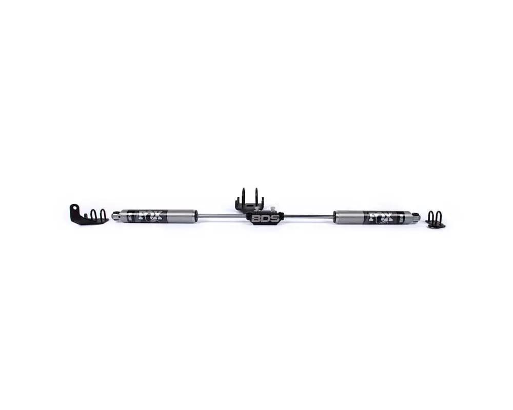 BDS Suspension Dual Steering Stabilizer Kit w/ FOX 2.0 Performance Shocks (94-02 Dodge Ram 1500/Ram 2500/Ram 3500 | 4WD)