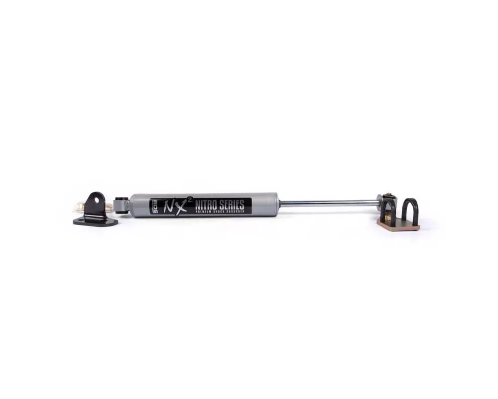 BDS Suspension High Mount Steering Stabilizer Kit w/ NX2 Shock (07-18 Jeep Wrangler/Wrangler JK | 4WD/RWD)