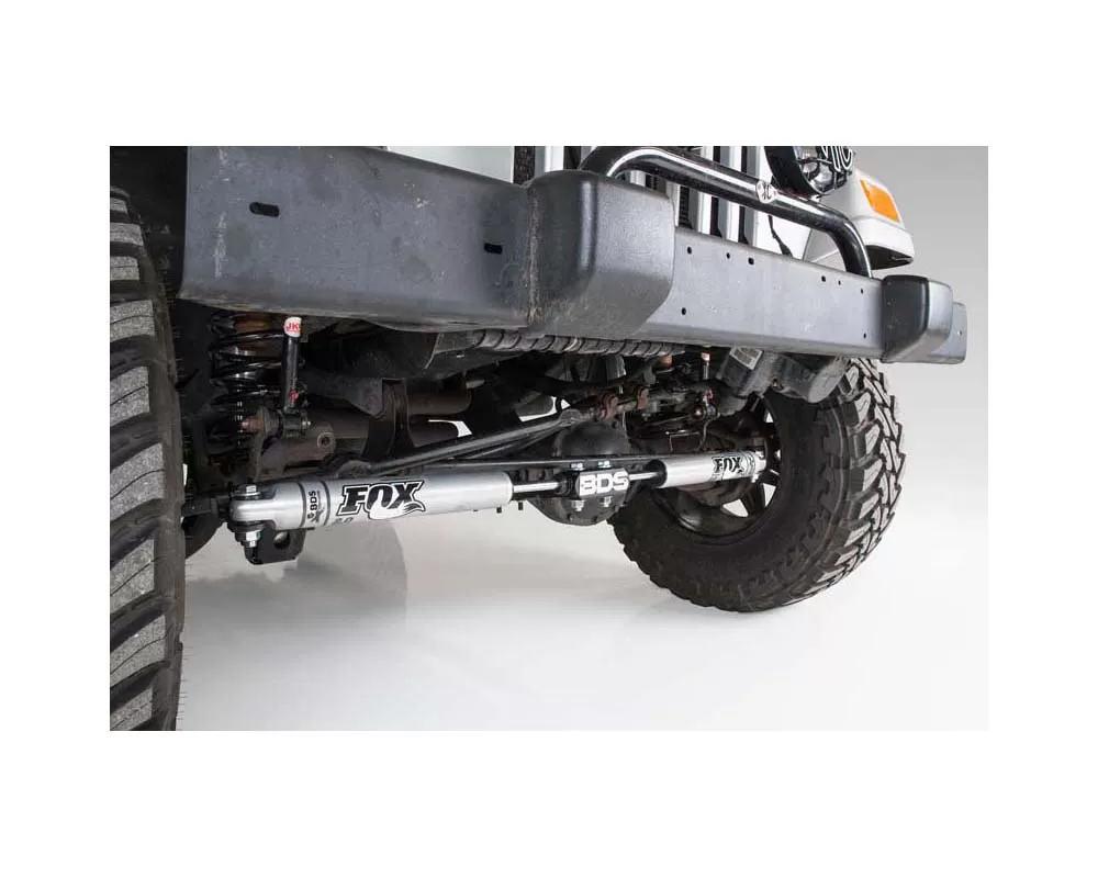 BDS Suspension Dual Steering Stabilizer Kit w/ FOX 2.0 Performance Shocks (84-06 Jeep Cherokee/Grand Cherokee/Wrangler | 4WD/AWD/RWD)