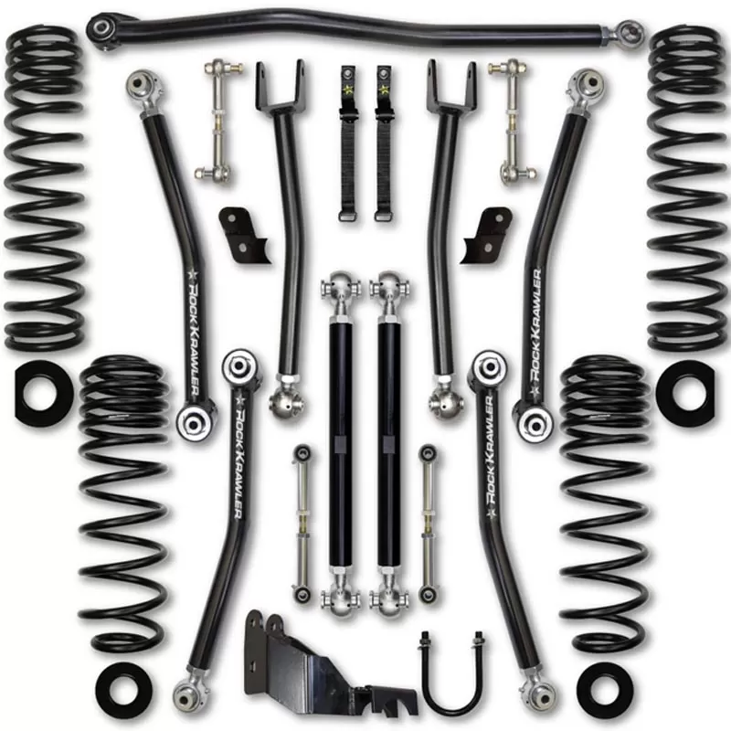 Rock Krawler 2.5 Inch Lift Kit X Factor System Jeep Wrangler JL 2018-2024