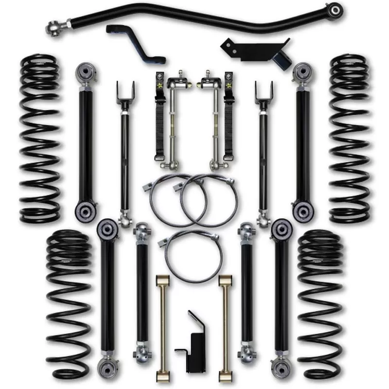 Rock Krawler 3.5"Inch X Factor Short Arm Lift Kit Jeep Wrangler TJ 1997-2006