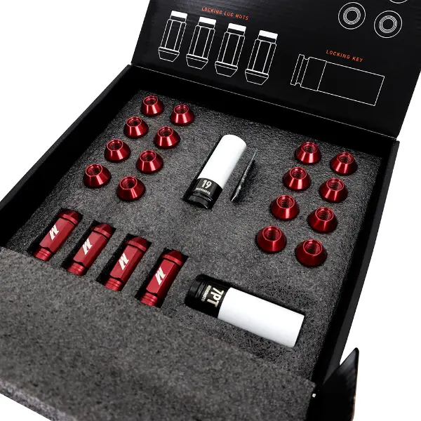 Mishimoto M12x1.5 Aluminum Locking Lug Nuts Set - 20pcs