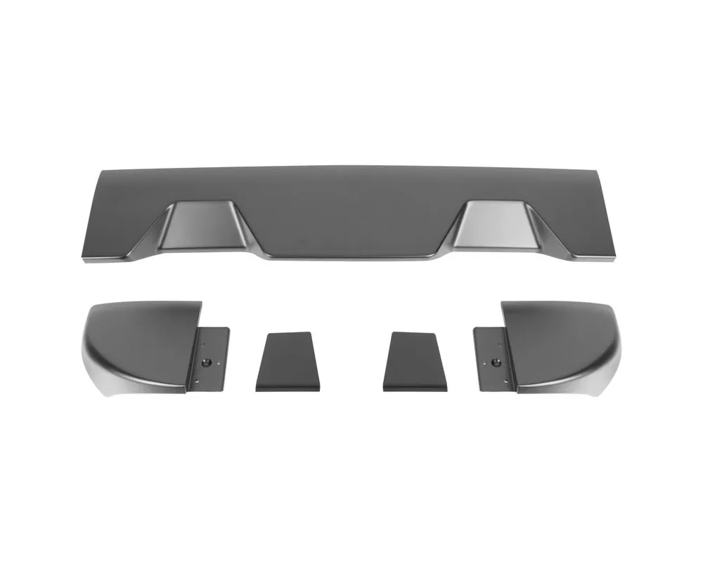 F250 Rear Spoiler Spec-D Tuning SPL-F25011BK-KH-SPECD Spec-D 1PC Rear Roof Matte Black ...