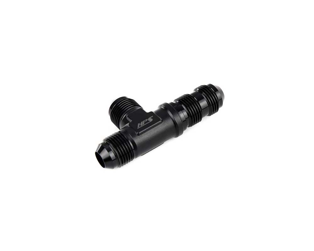 HPS Performance AN804-12-HPS HPS Bulkhead Tee on Run Aluminum -12 Tee ...