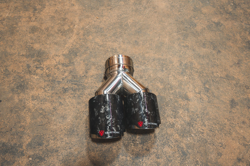 Valvetronic VTD.TIP.DOT.STAG.PS.FCVLV 3.5"/89mm Single to Dual Exhaust