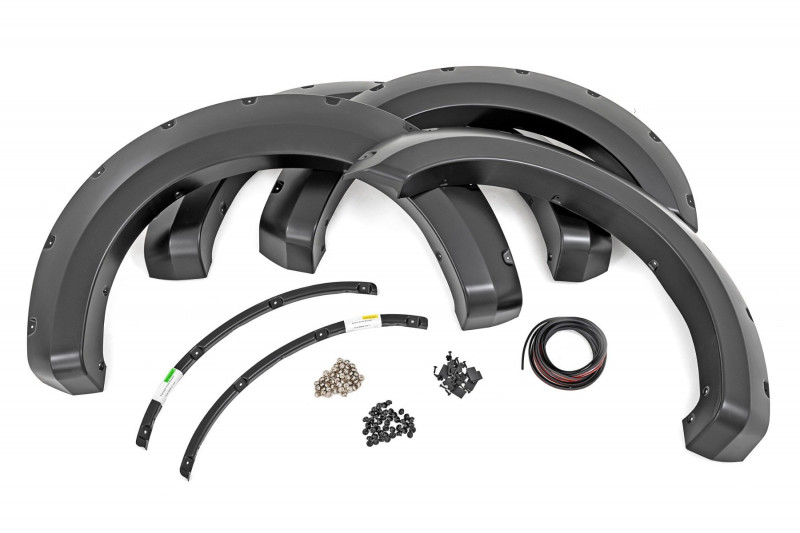 Rough Country FF21112UMRC Pocket Fender Flares UM Agate Black 17