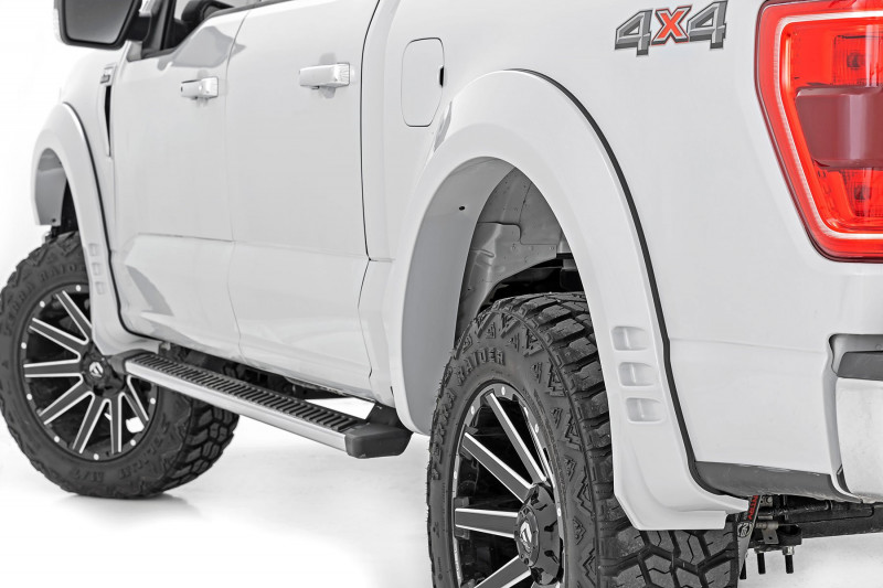 Rough Country FF320210RC SF1 Fender Flares Flat Black 2123 Ford