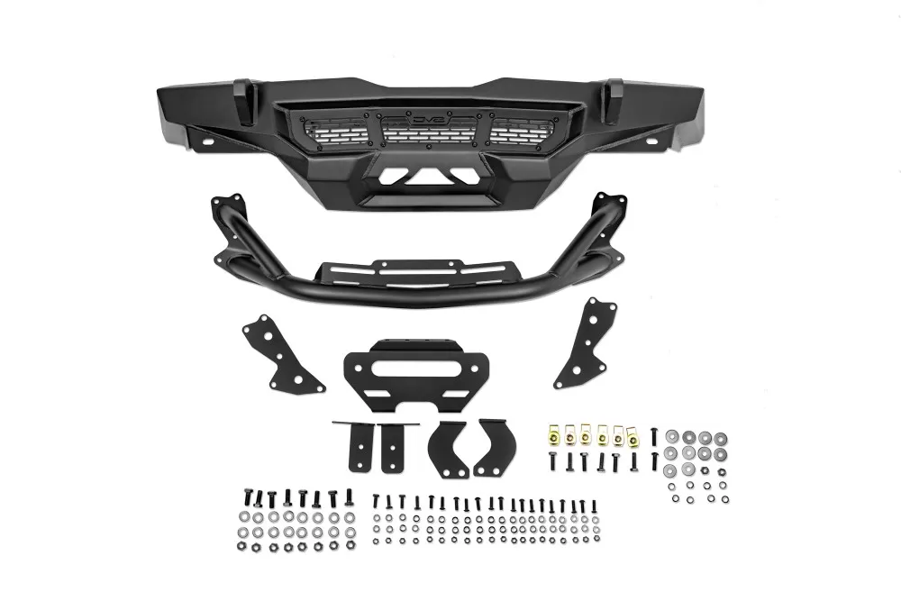 DV8 Off-Road DV8-FBJL-09 Spec Series Front Bumper (18-24 Jeep Wrangler ...